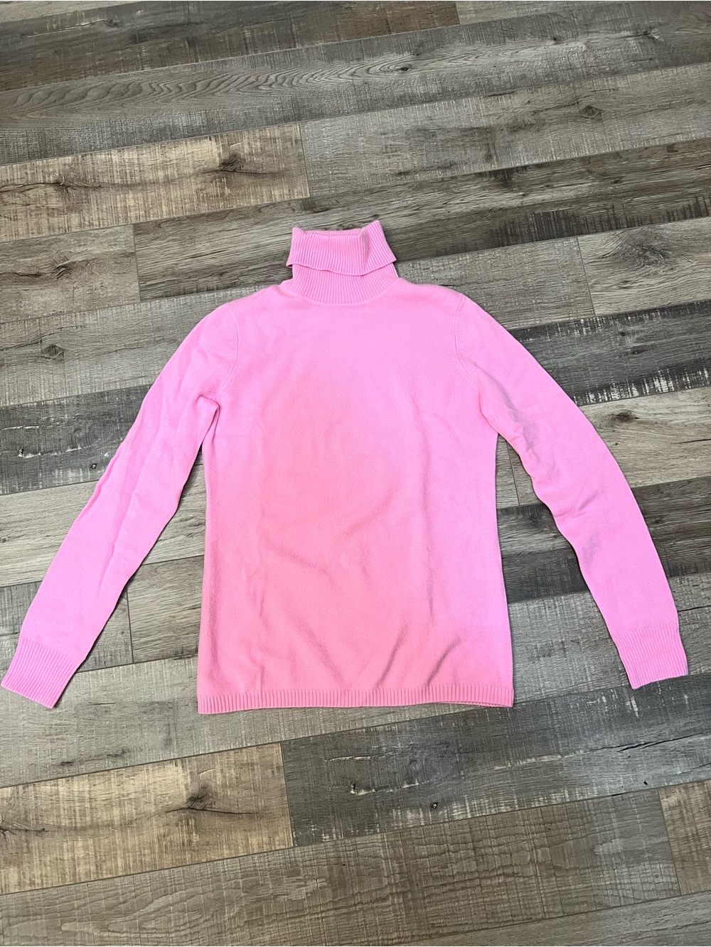 Uniqlo Soft Pink Turtleneck Sweater